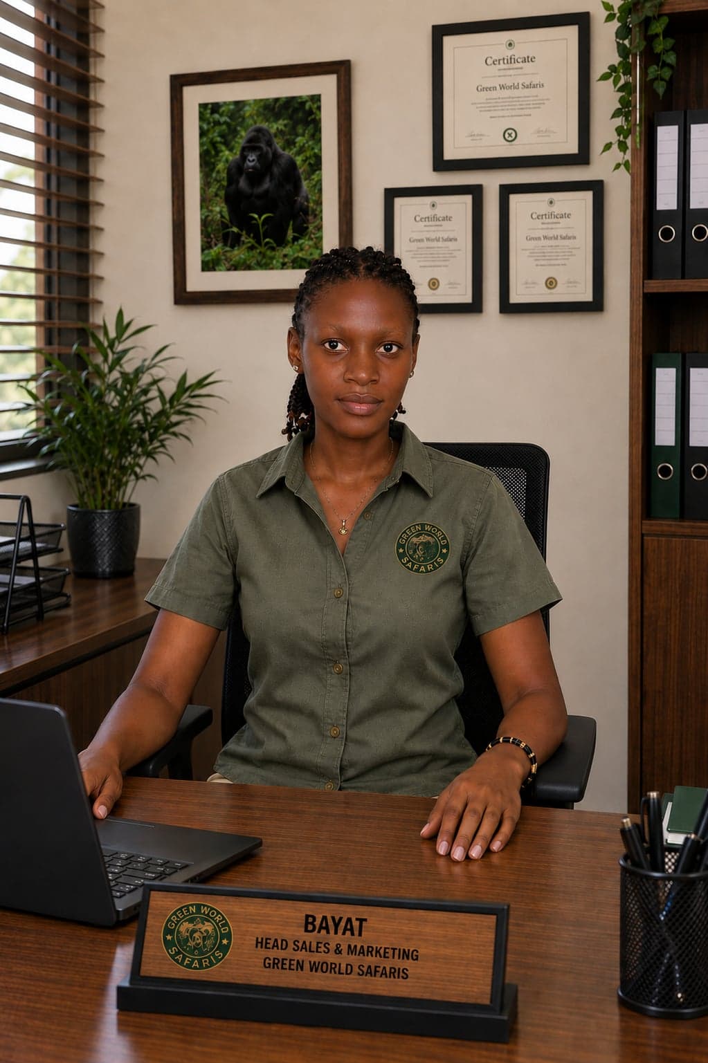 Bayat Namagembe, Head Sales & Marketing at Green World Safaris
